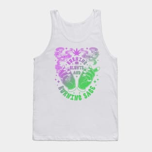 Burning Blunt And Burning Sace Tank Top